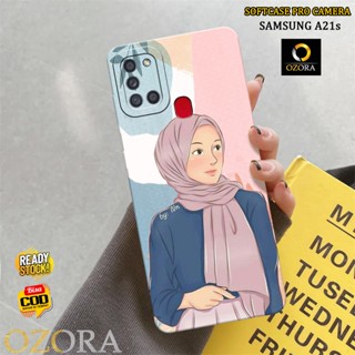 SAMSUNG HP 最新款三星 A21S 手機殼 OZORA 時尚頭巾手機殼三星 A21S 手機殼三星 A21S 手機