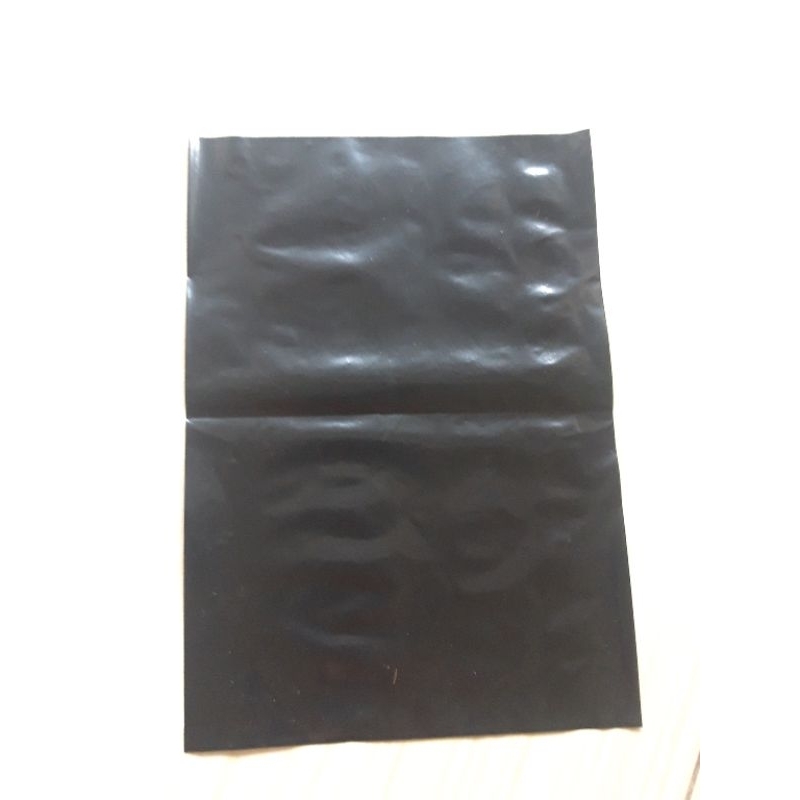 Hitam Pe 黑色塑料袋/15x22 厚 40 麥克風 100 個/包