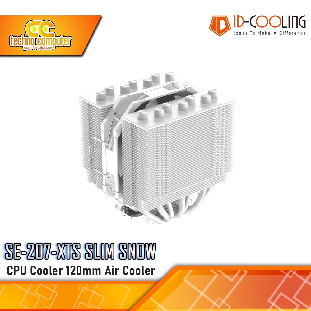 CPU 冷卻器 ID-COOLING SE-207-XT 超薄雪 120mm 空氣冷卻器
