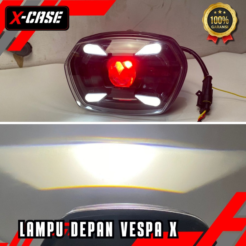 X-case VESPA 大燈新/VESPA S FACELIFT DD170 MODE X SHOCKET PNP 防