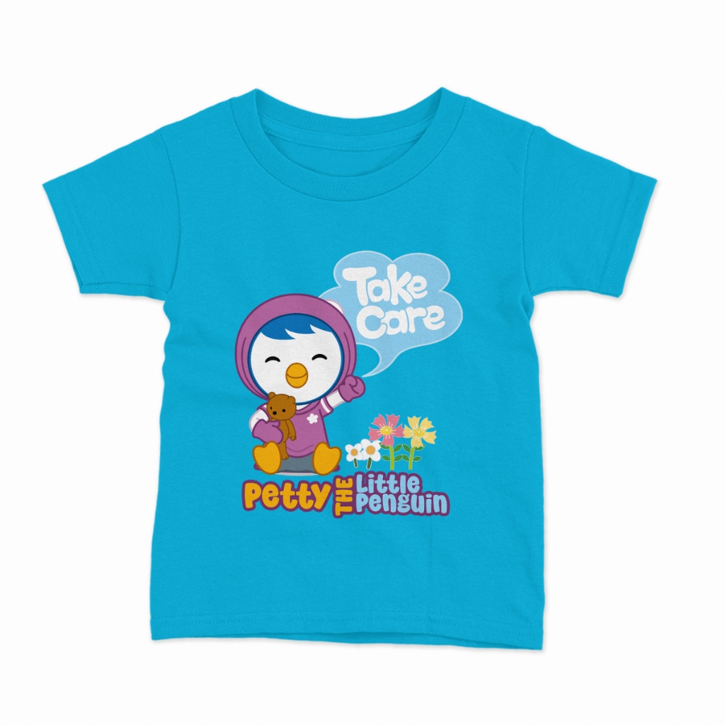 Bappier T 恤 Petty The Little Penguin Pororo 衣服 Distro 動物設計卡通