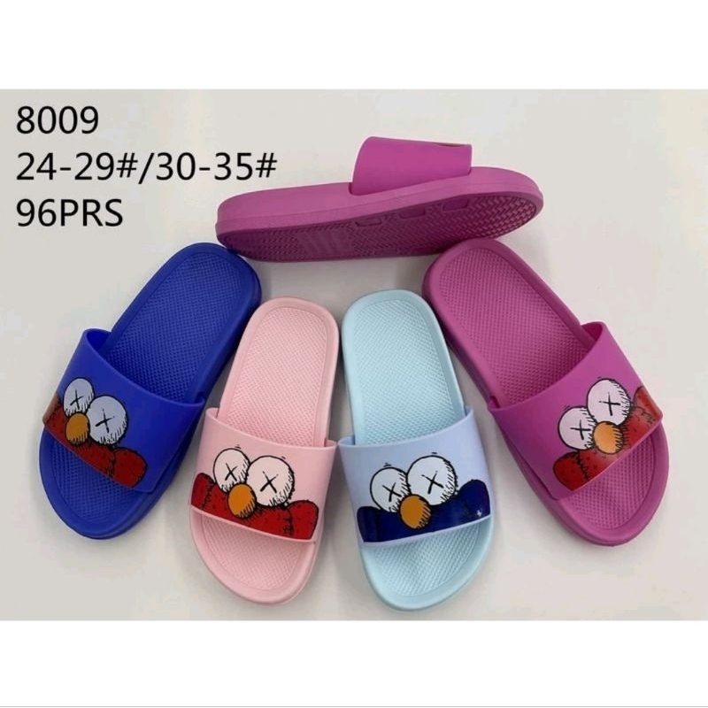Elmo 兒童拖鞋 8009