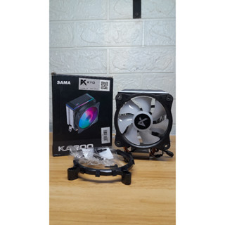 Kyo SAMA KA200 CPU風扇處理器散熱器RGB 2熱管處理器風扇