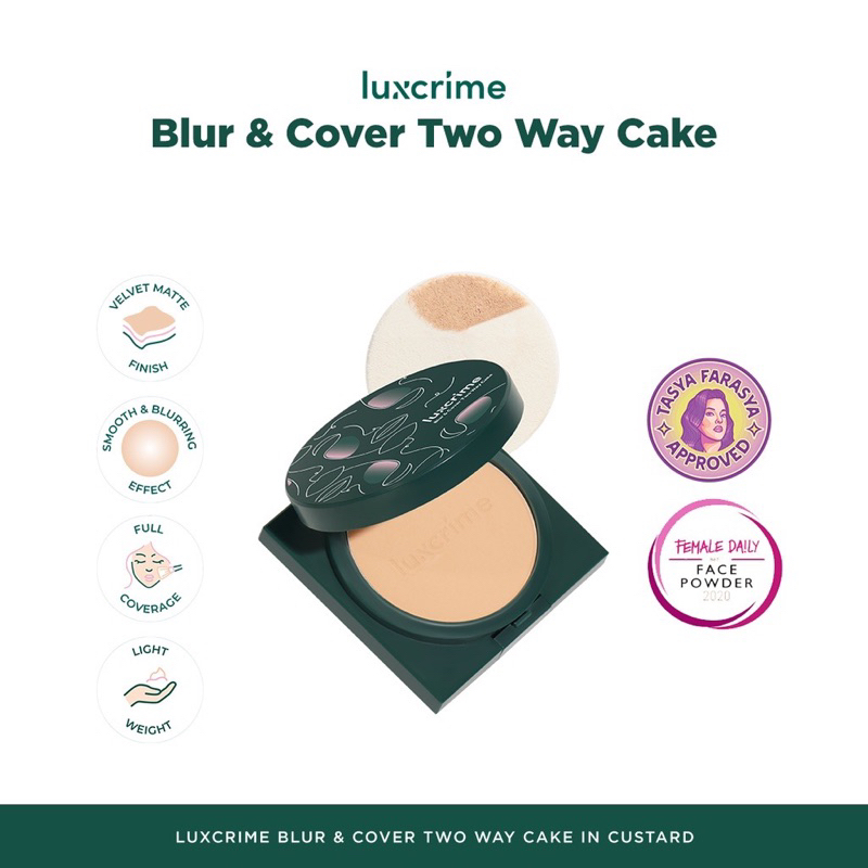 Luxcrime Blur Cover 兩用蛋糕蛋奶凍全尺寸