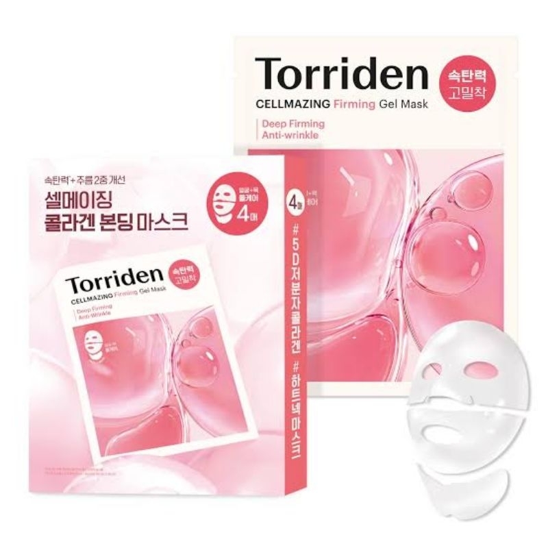 Torriden Cellmazing 緊緻面部和頸部面膜領口面膜