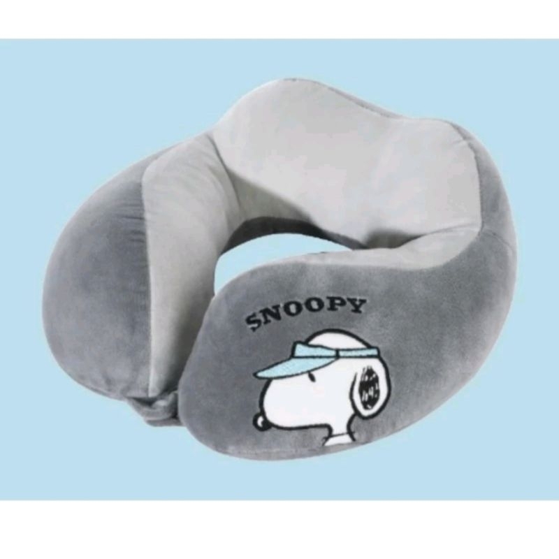 史努比頸枕旅行枕汽車頸枕帶sni舒適柔軟