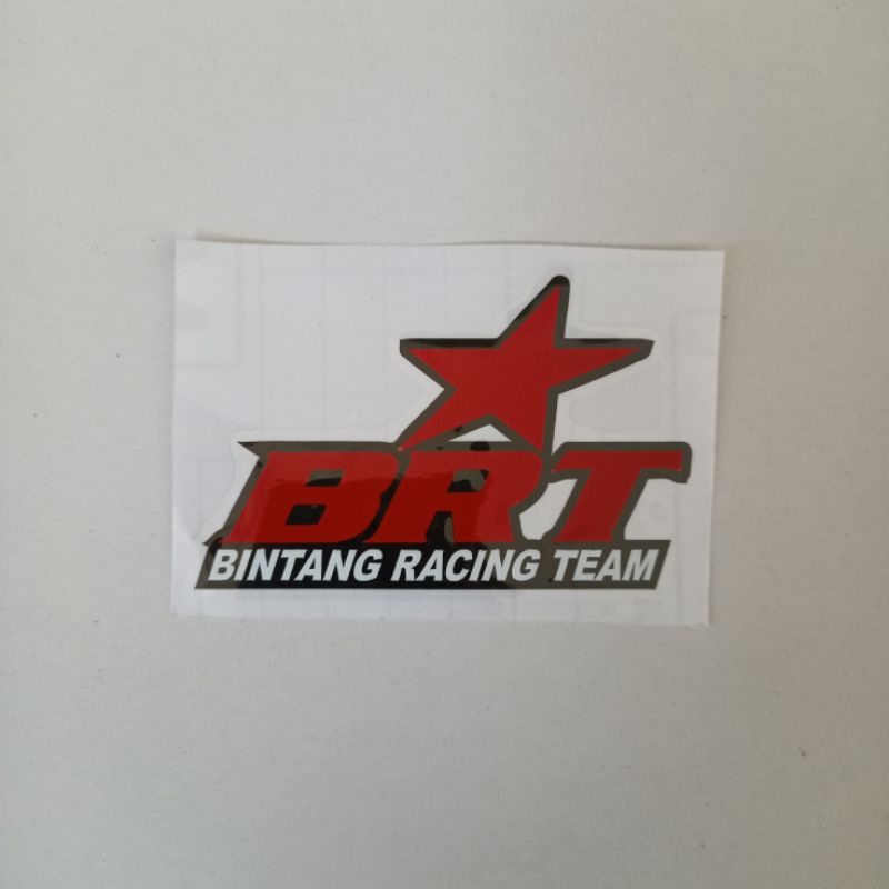 貼紙切割 BRT Bintang 賽車隊貼紙切割 BRT