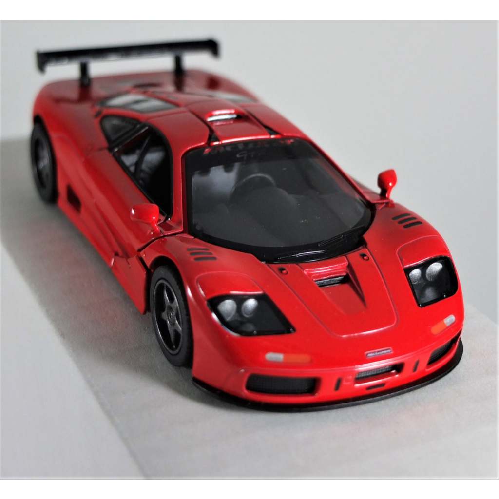 壓鑄玩具車微型邁凱輪 F1 超級跑車微型壓鑄模型 1:34 紀念品禮品展示