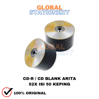 Cd-r CD 空白 CD 空白空磁帶 ARITA 52X 50 件