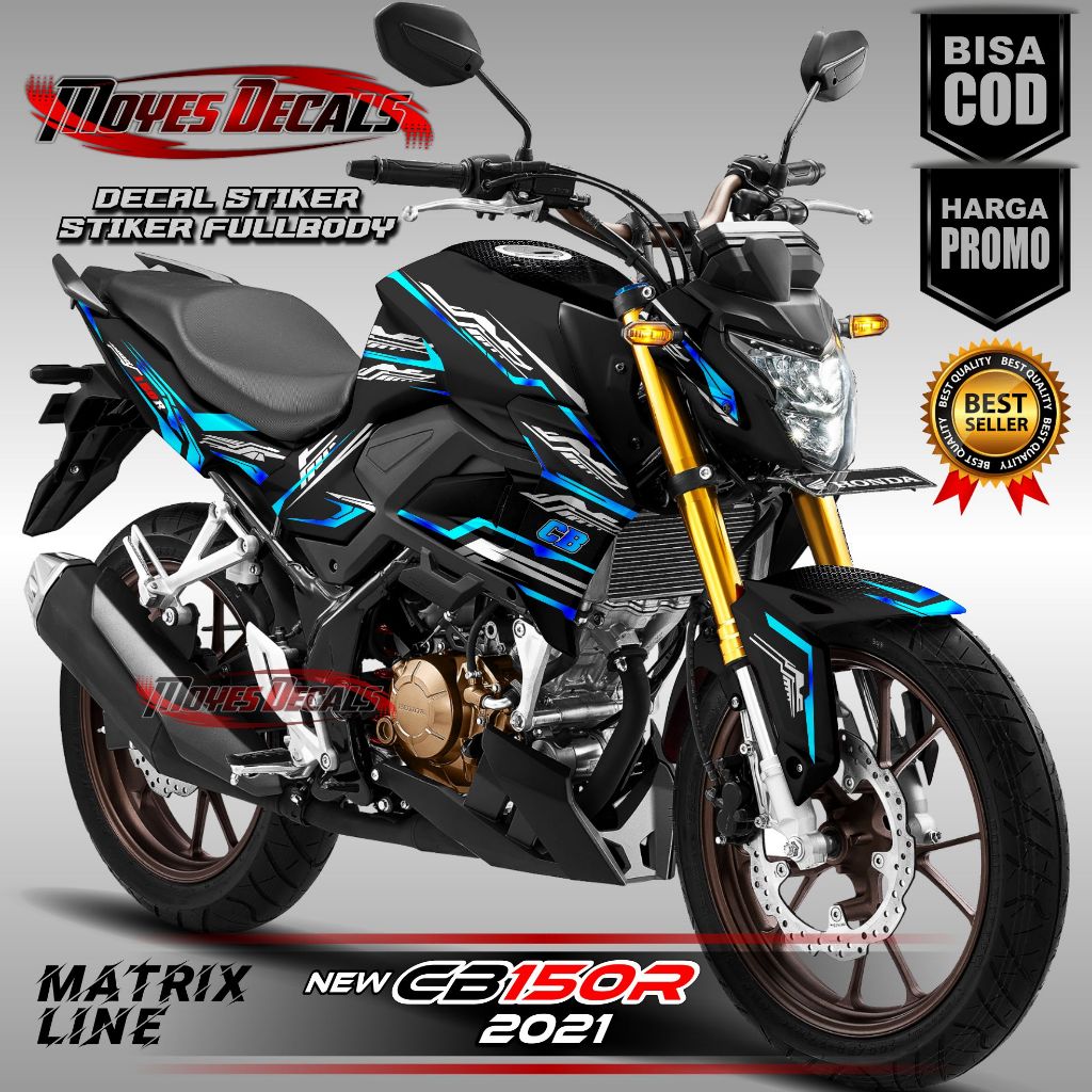 HONDA 全新貼花貼紙全身本田 CB 150R 設計 Motiv Matrixline