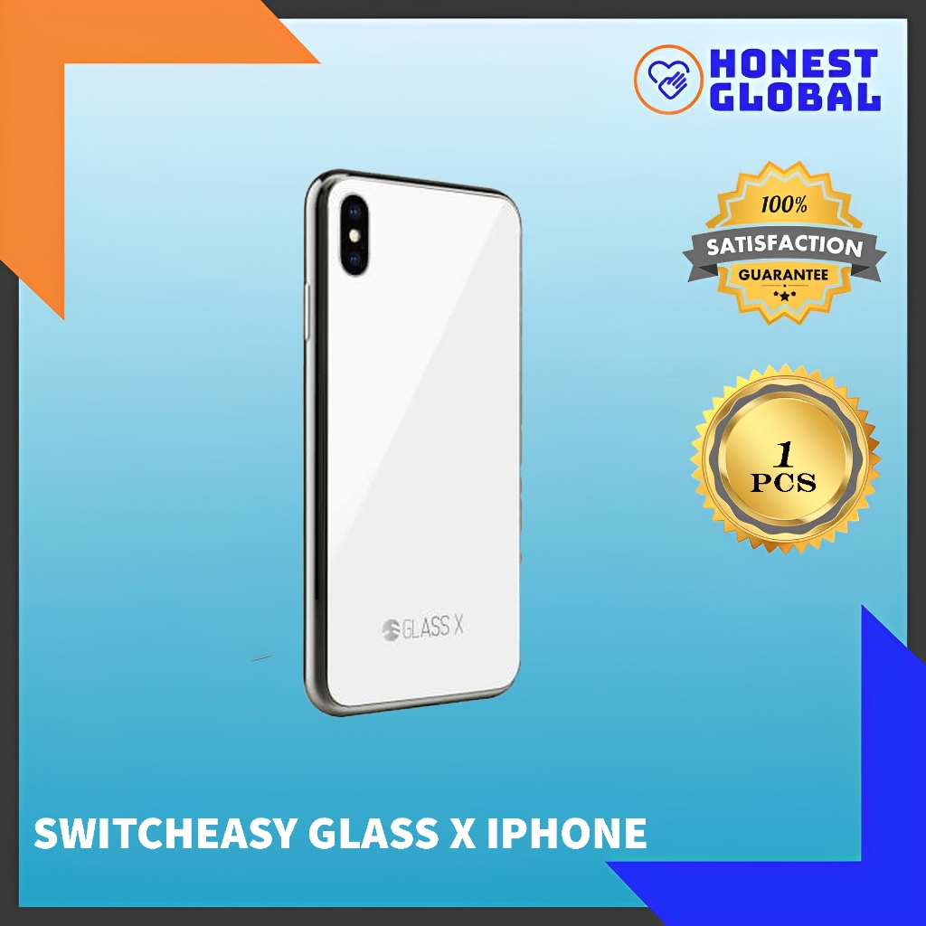 Switcheasy Glass X iPhone XS MAX 6.5 手機殼白色