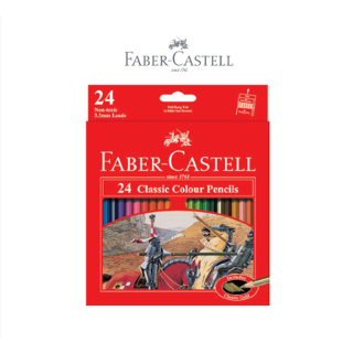 Faber-castell 彩色鉛筆 24 色 24 經典彩色鉛筆