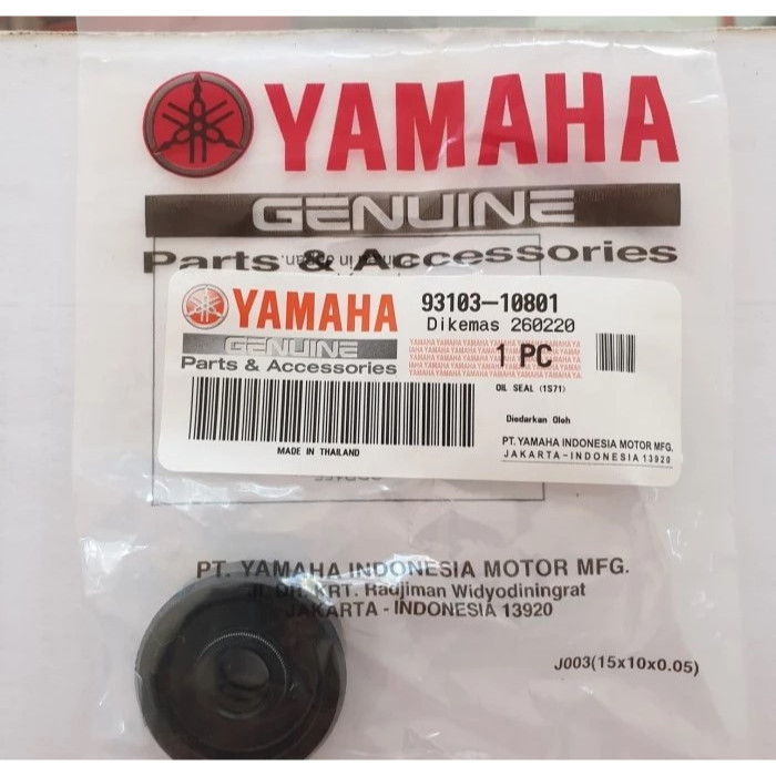 山葉 93103-10801 水泵密封 Yamaha Jupiter MX Vixion R15 ORI