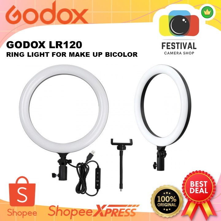 GODOX 神牛 LR120 LED 環形燈 LED 雙色