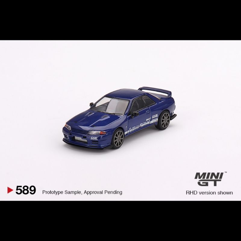 Mini GT Nissan Skyline GT-R 頂級秘密金屬藍