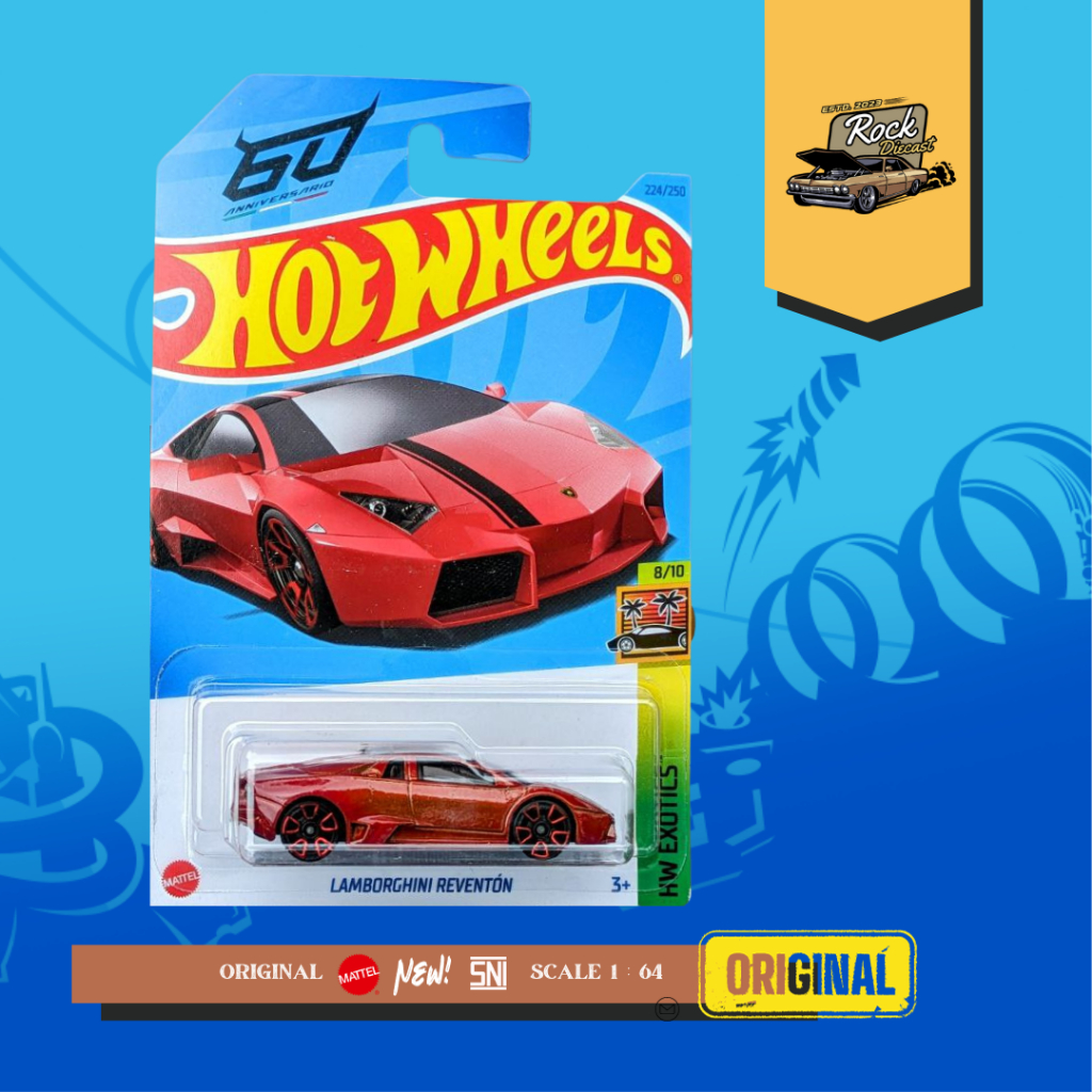 HOT WHEELS Hotwheels 風火輪蘭博基尼雷文頓 60 Anniversario HW Exotics 壓