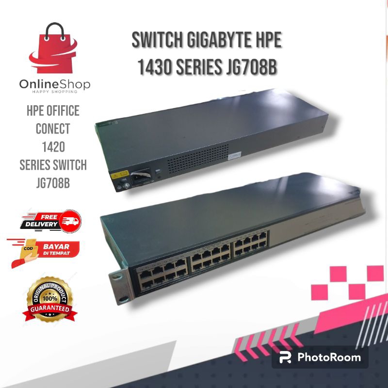 Switch Unmanage HPE 1420 辦公連接系列 JG708B