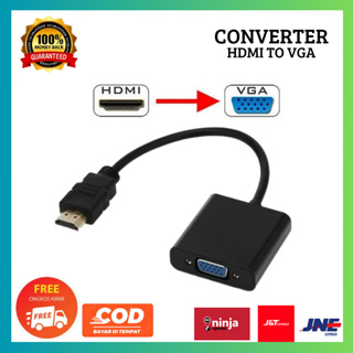 Hdmi 到 VGA 轉換器 HDMI 到 VGA 轉換器電纜 HDMI 到 VGA 連接器