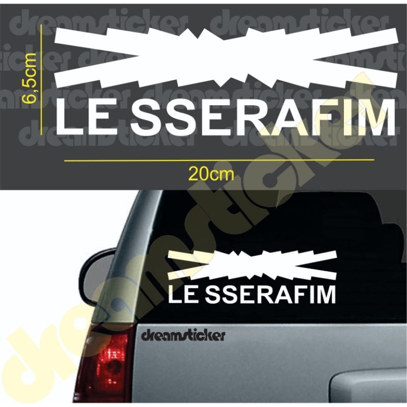 切割貼紙 Le Sserafim 貼紙