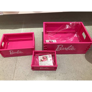 Miniso x Barbie系列收納盒小號中號大號多功能收納盒