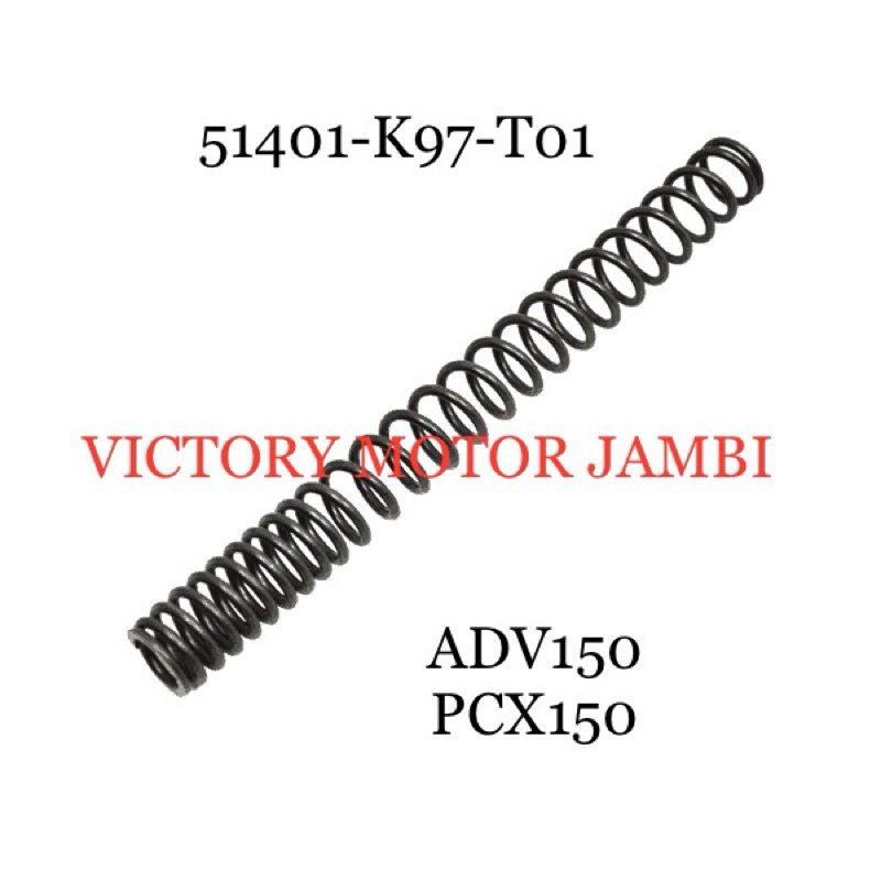 彈簧減震彈簧前叉 ADV150 PCX150 51401-K97-T01 HONDA AHM