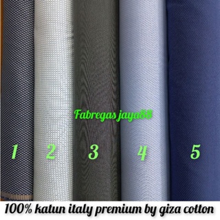 Katun 意大利優質 100 棉織物由 giza 棉