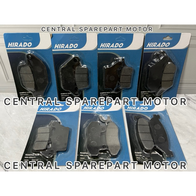 Hirado MIO M3 JUPITER MX SUPRA 125 SATRIA FU 150 前剎車片 DISPAD