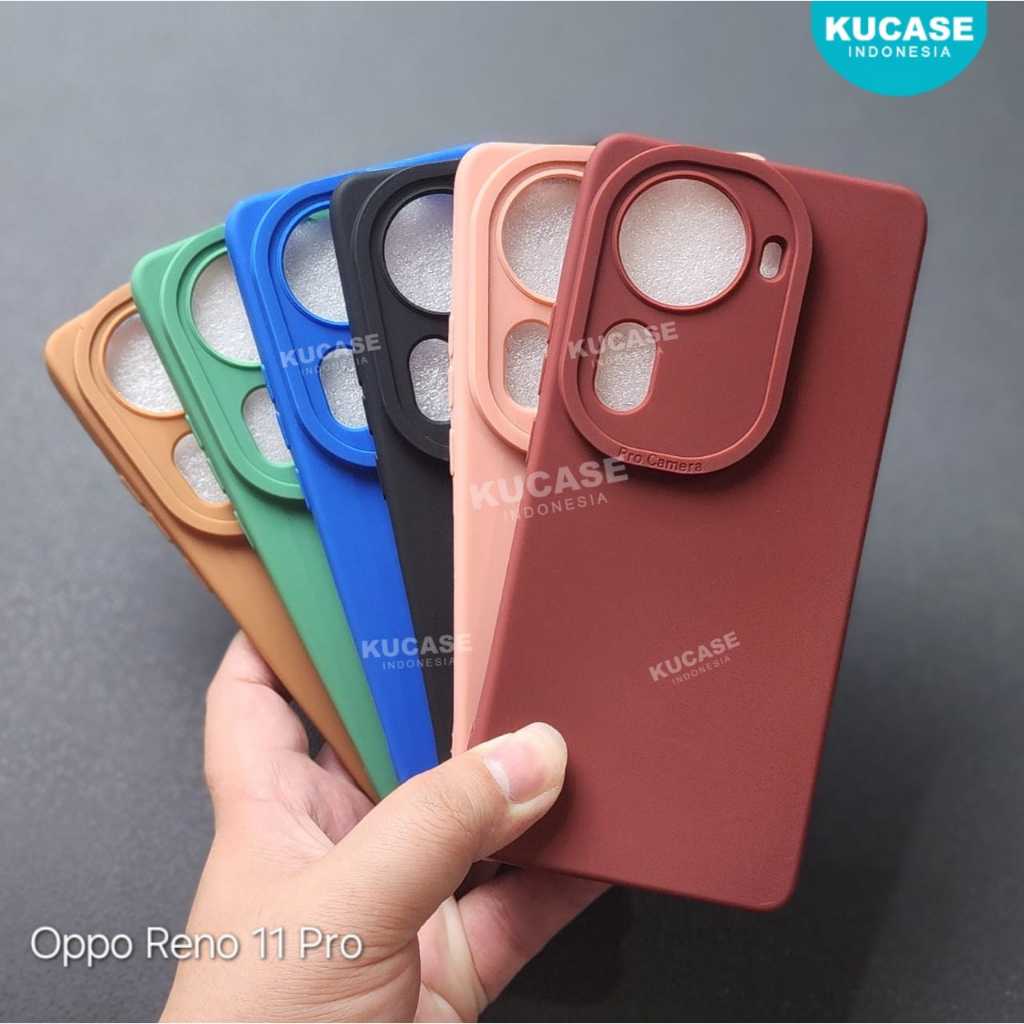 Oppo Reno 11 Pro 保護套 Pro 相機保護套 Macaron 顏色 Oppo Reno 11 Pro 保
