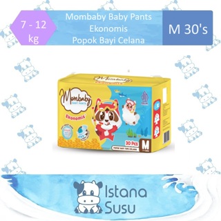 Mombaby 嬰兒褲經濟型嬰兒尿布褲尺寸 M L XL XXL