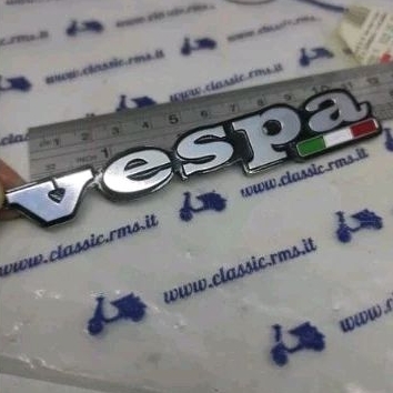 Vespa Emblem Logo 前貼紙金屬國旗意大利特價 90 P100TS PX