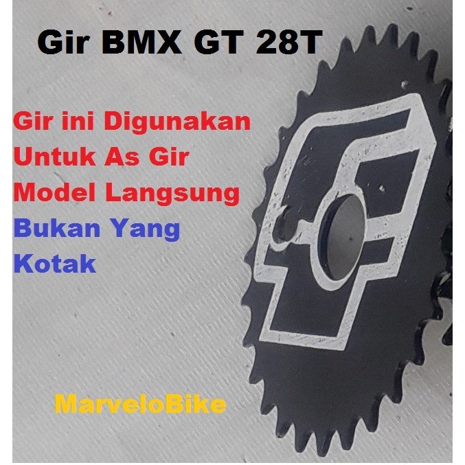 Gt 品牌 BMX 28T 齒輪盤