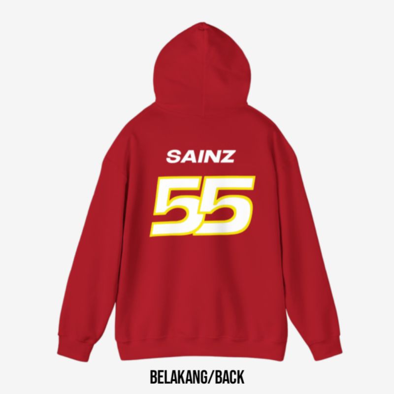 Carlos Sainz 55 Ferrari 連帽衫夾克男式女式定制 Distro Polo 衫