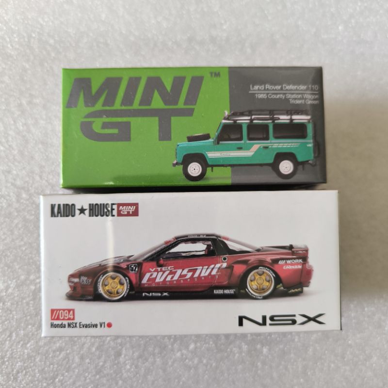 Mini GT KAIDO HOUSE HONDA NSX EVASIVE V1 紅色更多包裝