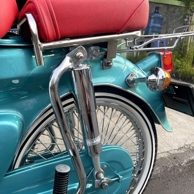 SUZUKI 山葉 HONDA Krastore 鍍鉻車身裝飾適用於本田 c50 c70 win Cb gl king