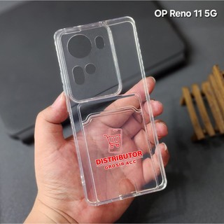 OPPO RENO 11 5G 軟包卡包透明卡槽 OPPO RENO 11 5G