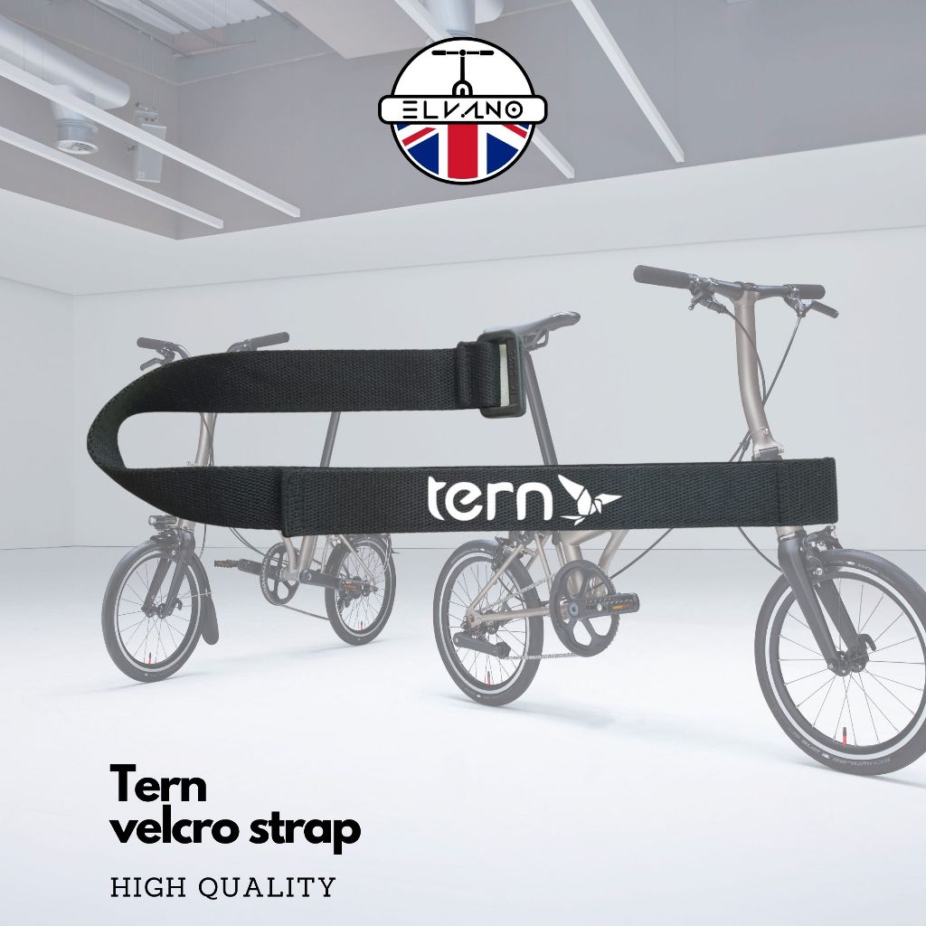 Velcro STRAP 多功能輪輞緊固件折疊自行車 MTB 公路自行車自行車輪胎車架緊固件 TERN VELCRO S