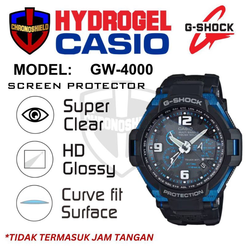 防刮卡西歐 G-Shock GW-400 GW4000 水凝膠手錶