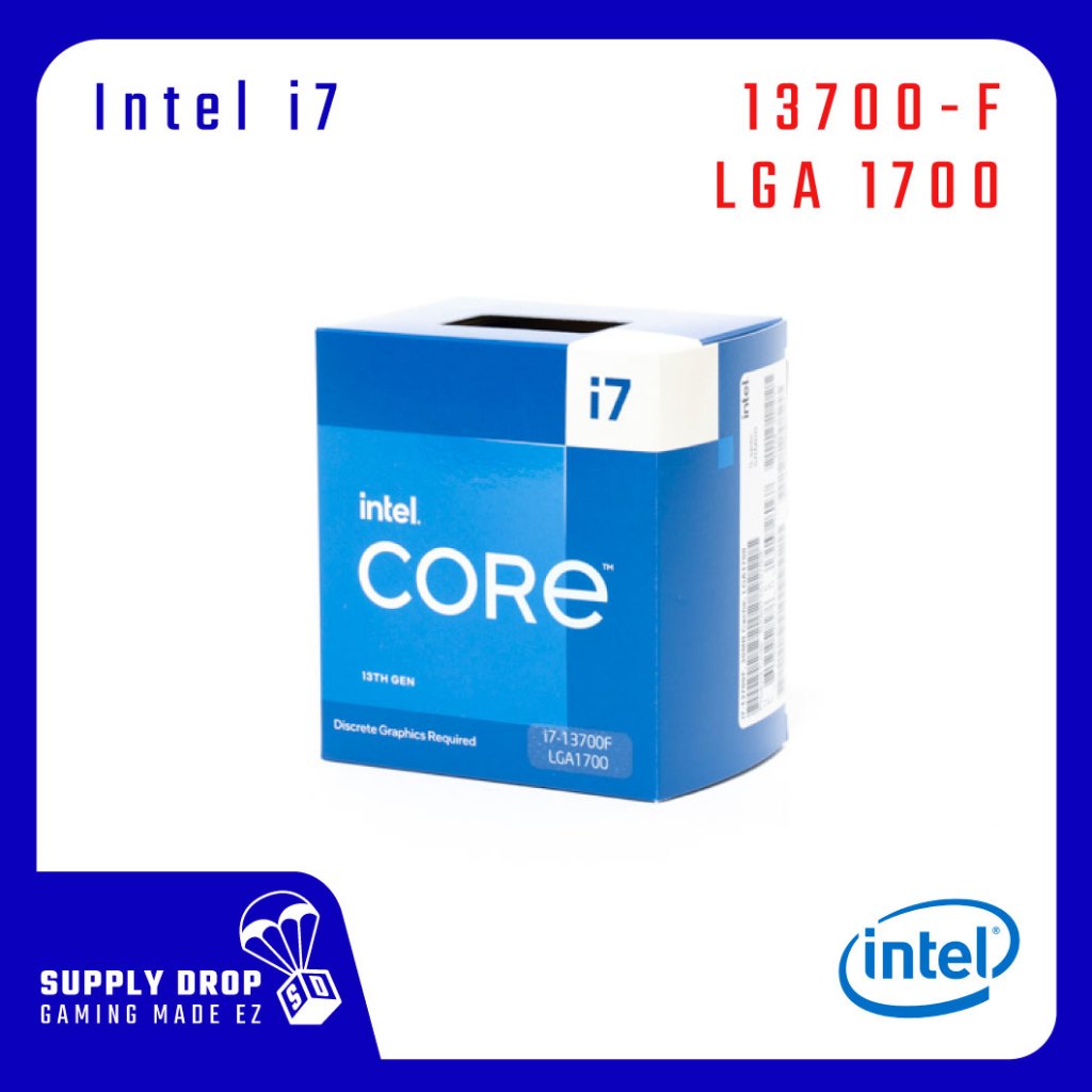 英特爾 Intel Core i7-13700F 2.1GHz 高達 5.2GHz 緩存 30MB