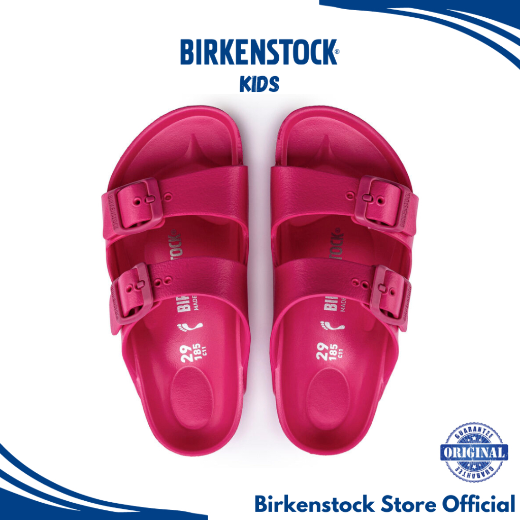 Birkenstock Arizona EVA 兒童甜菜根紫色涼鞋