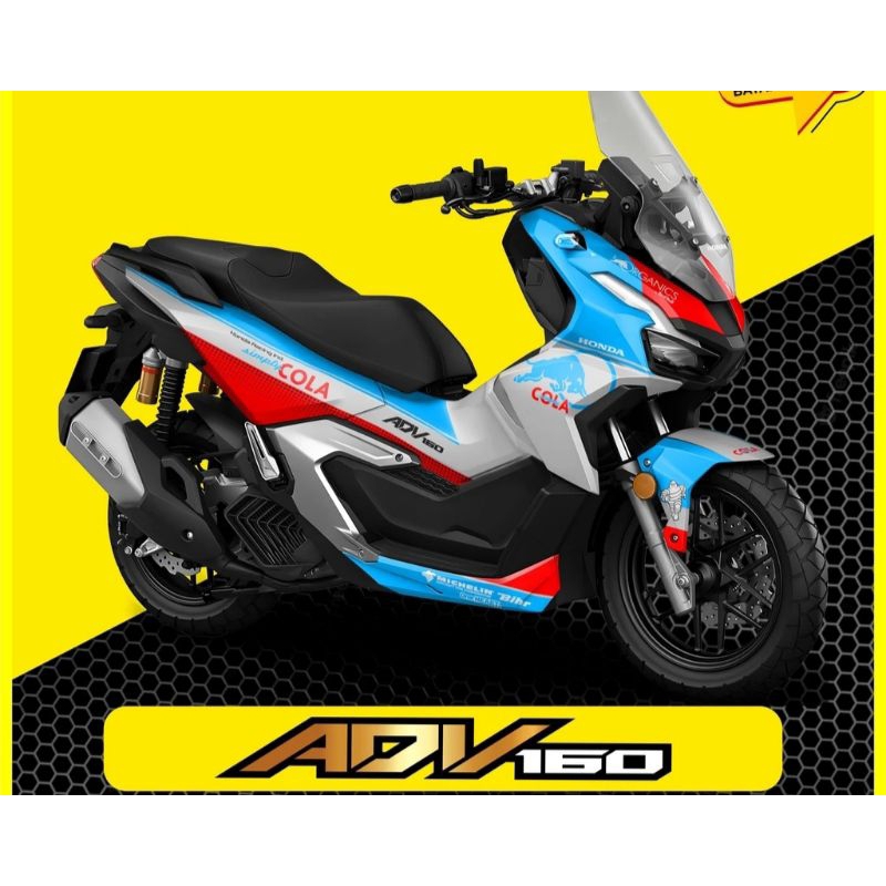 HONDA 貼紙變化貼花全身本田 ADV 160/150 條紋全身本田 ADV