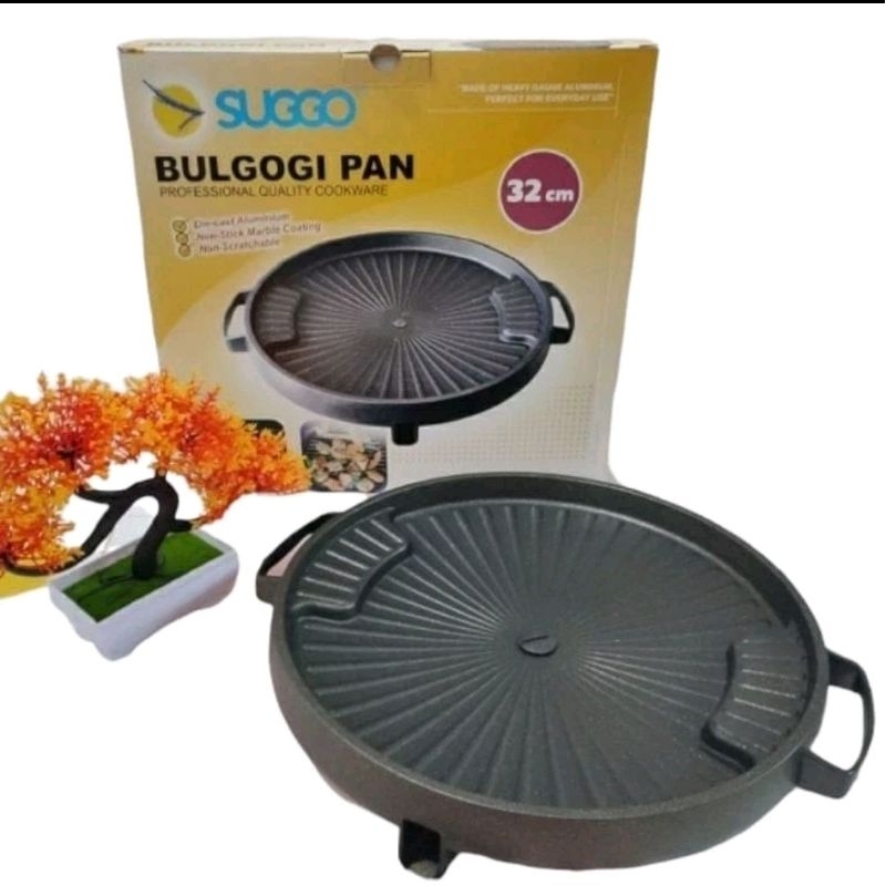 Bulgogi Grill Pan Griller 32cm 燒烤工具韓國燒烤烤盤燒烤