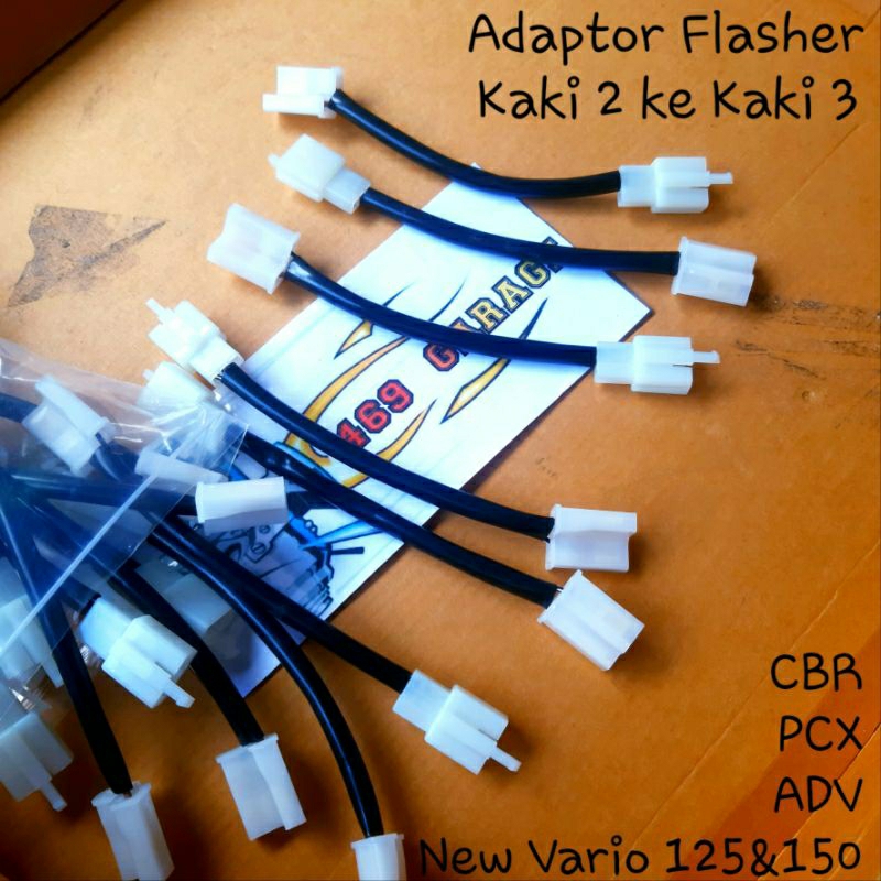全新 VARIO 125&amp;150 PCX ADV CBR 閃光燈適配器插座|2 英尺轉 3 英尺閃光燈適配器
