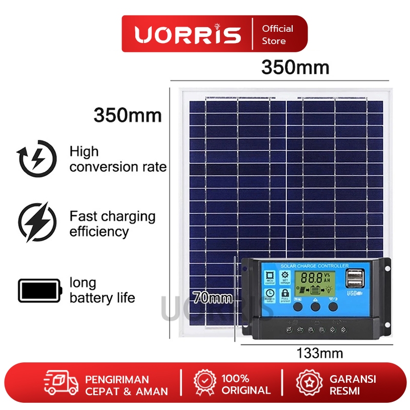 Matahari 60W/100w SOLAR PANEL 太陽能發電站 60W 太陽能板太陽能板防水太陽能電池板太陽能