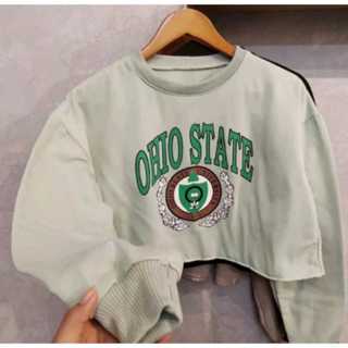 Ohio STATE FLeece 女式短款毛衣