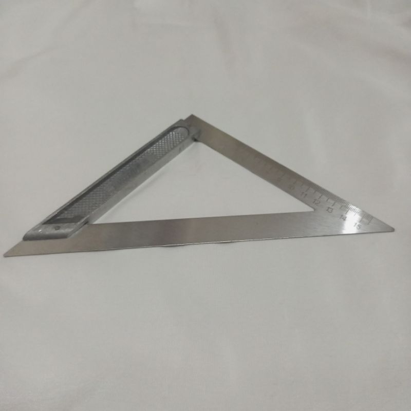 Siku 多功能不銹鋼鋁彎頭三角尺
