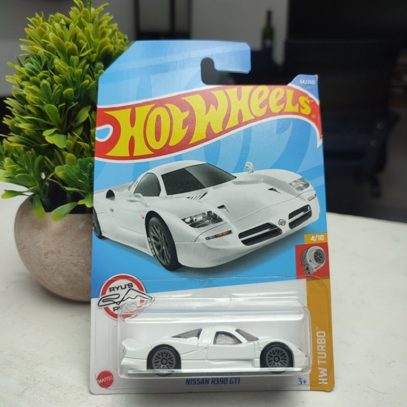 HOT WHEELS Putih 壓鑄風火輪 Nissan R390 GT1 白色白色 HW Turbo