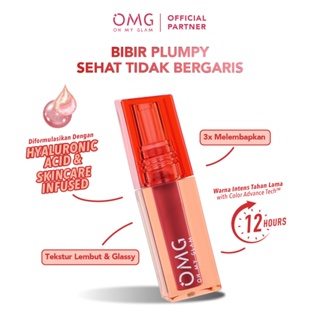 Omg OH MY GLAM Glassy Lip Tint 2g Lip Tint 濃彩持續 12 小時