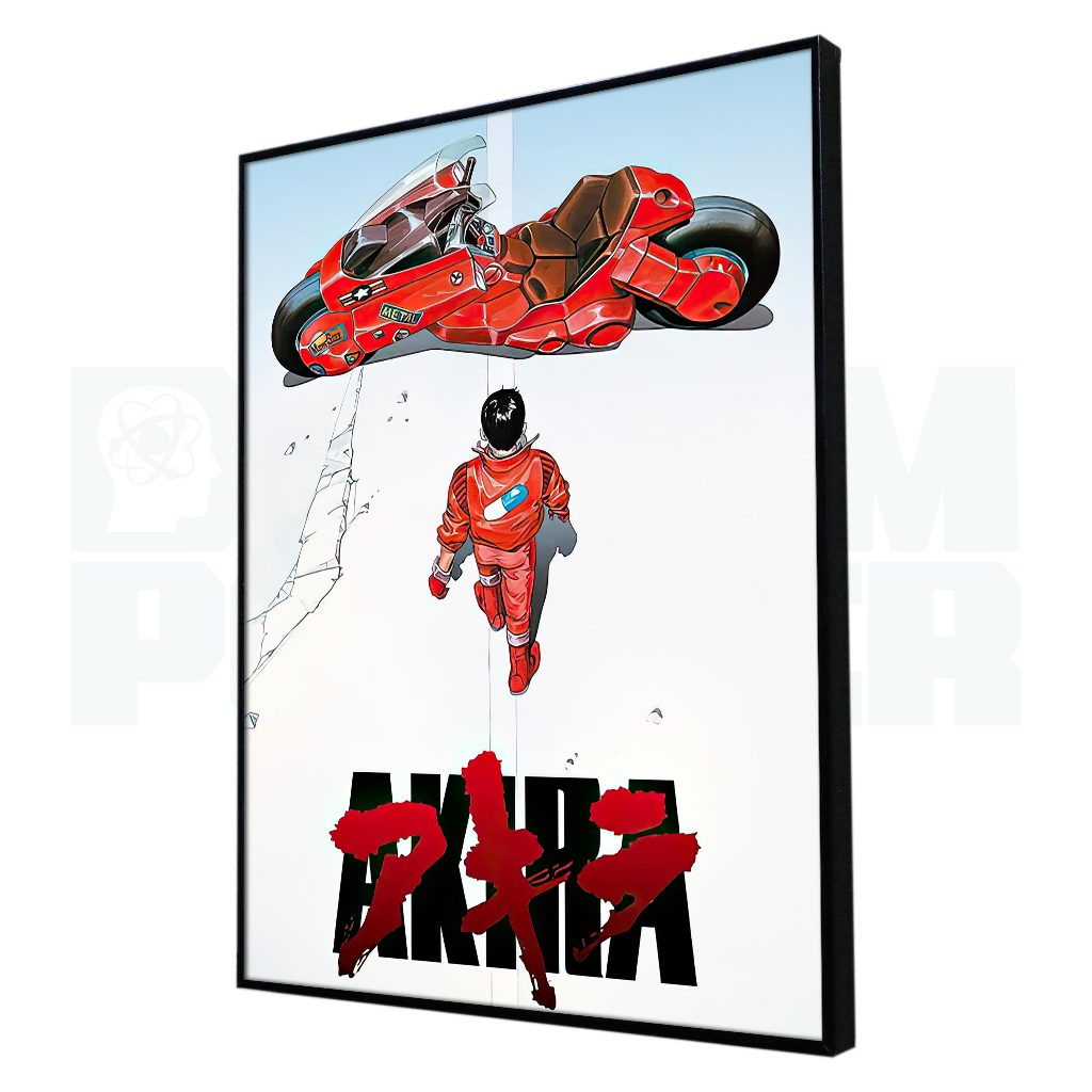 Hiasan DINDING 海報美學動漫 Akira 框架塊 30x40 厘米牆壁裝飾動漫牆壁展示 Akira