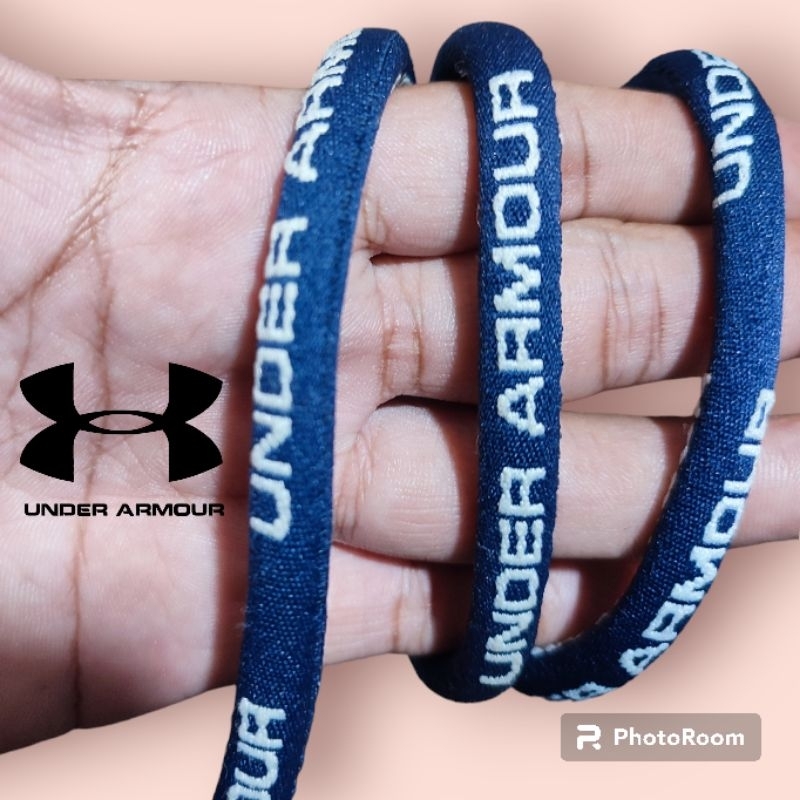 UNDER ARMOUR 安德瑪 Under Armor 10mm 刺繡下盔甲繩抽繩包帶