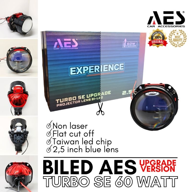 Led BILED AES TURBO 體驗 2.5 最新 60 瓦內容 1 件